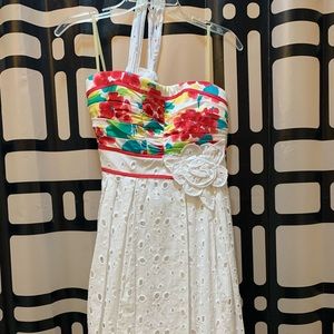My Michelle strapless dress